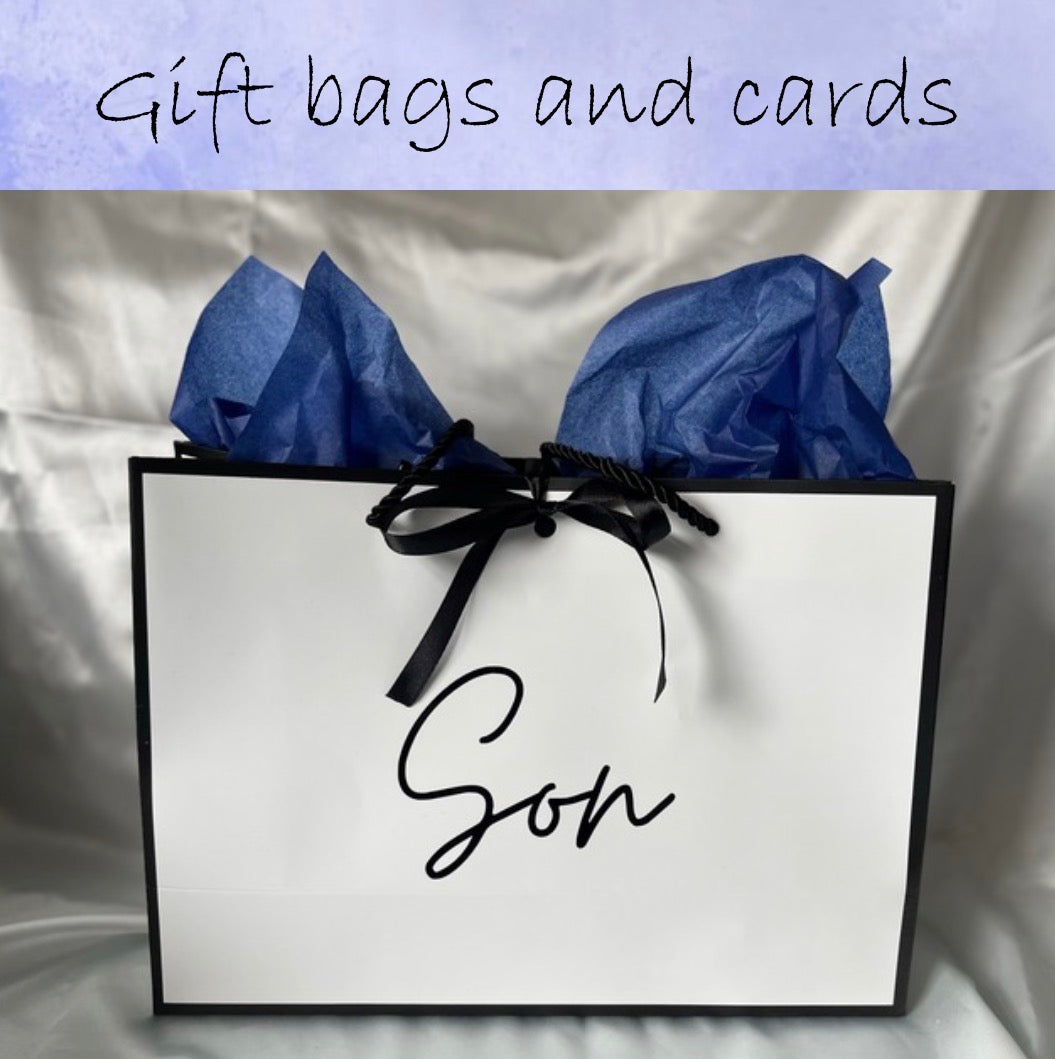 Gift bags and Cards