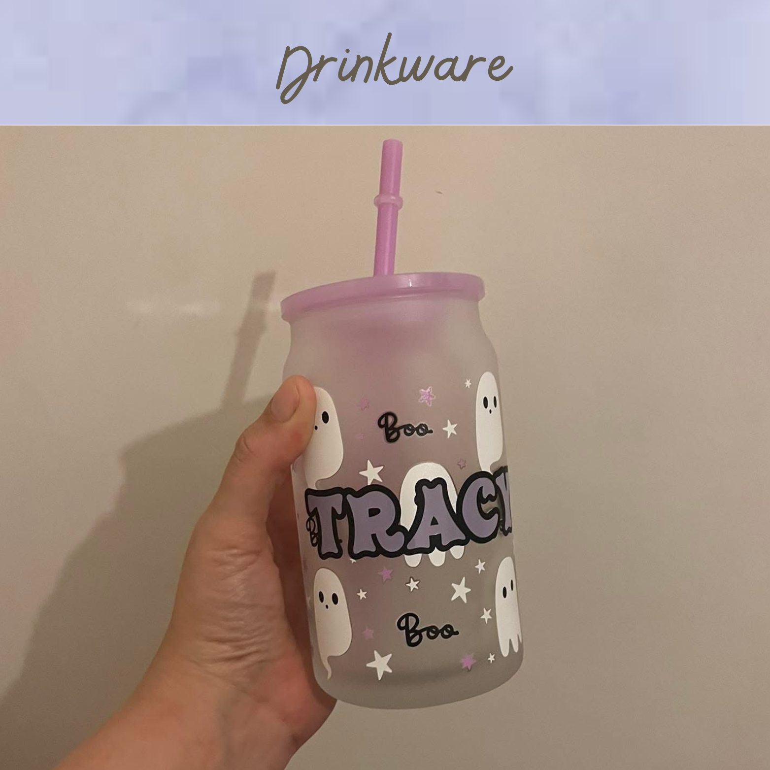 Personalised Drinkware for all occasions.