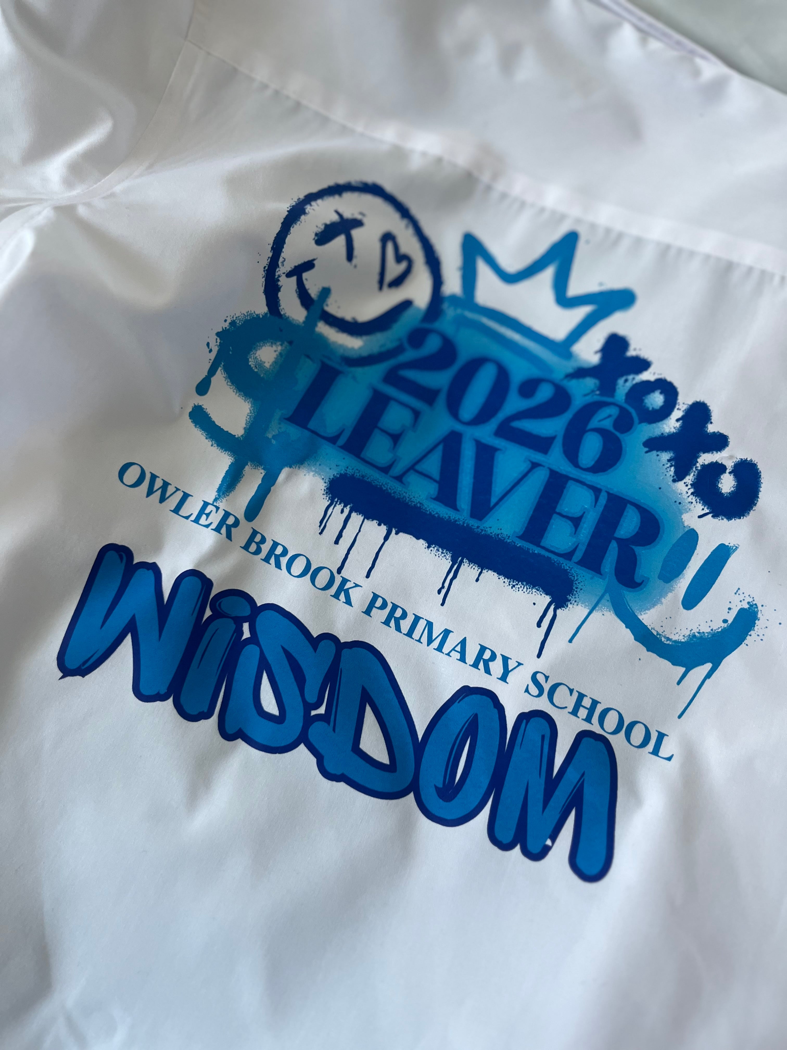 Personalised School Leavers Shirt Celebrate Milestones with Style Customisable Option for Students Transitioning to Next Phase of Journey