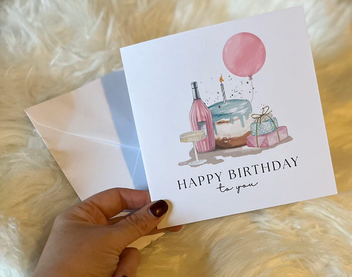 Happy Birthday Card – Beautiful Birthday Greeting Card