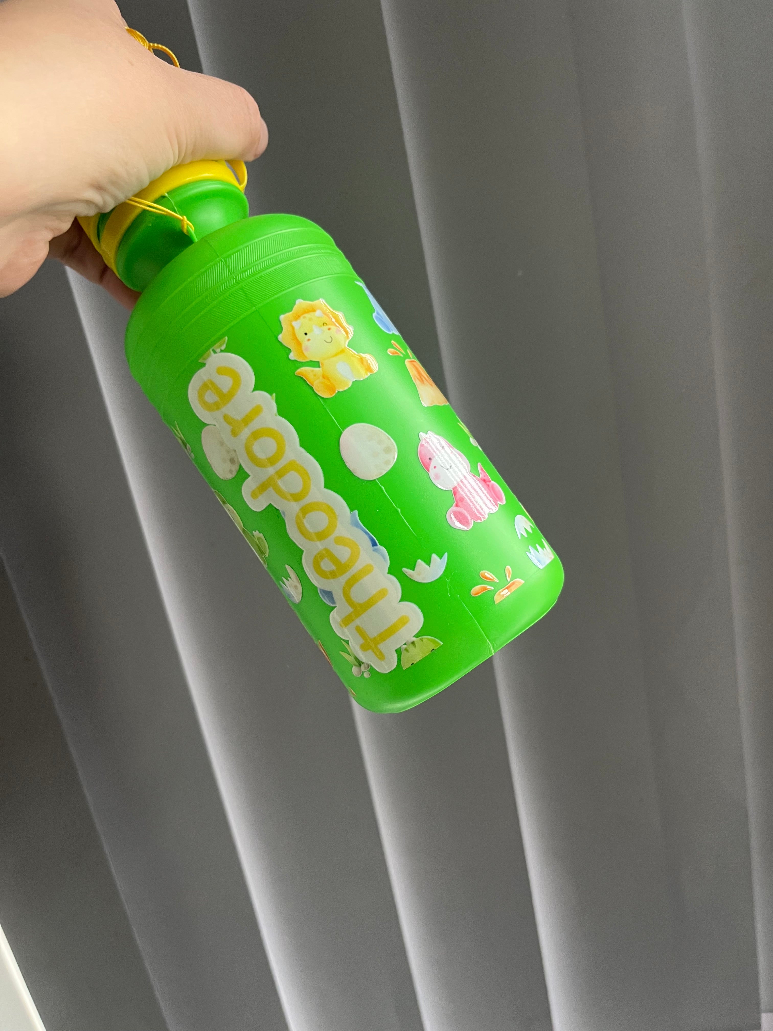 Personalised child’s water bottle
