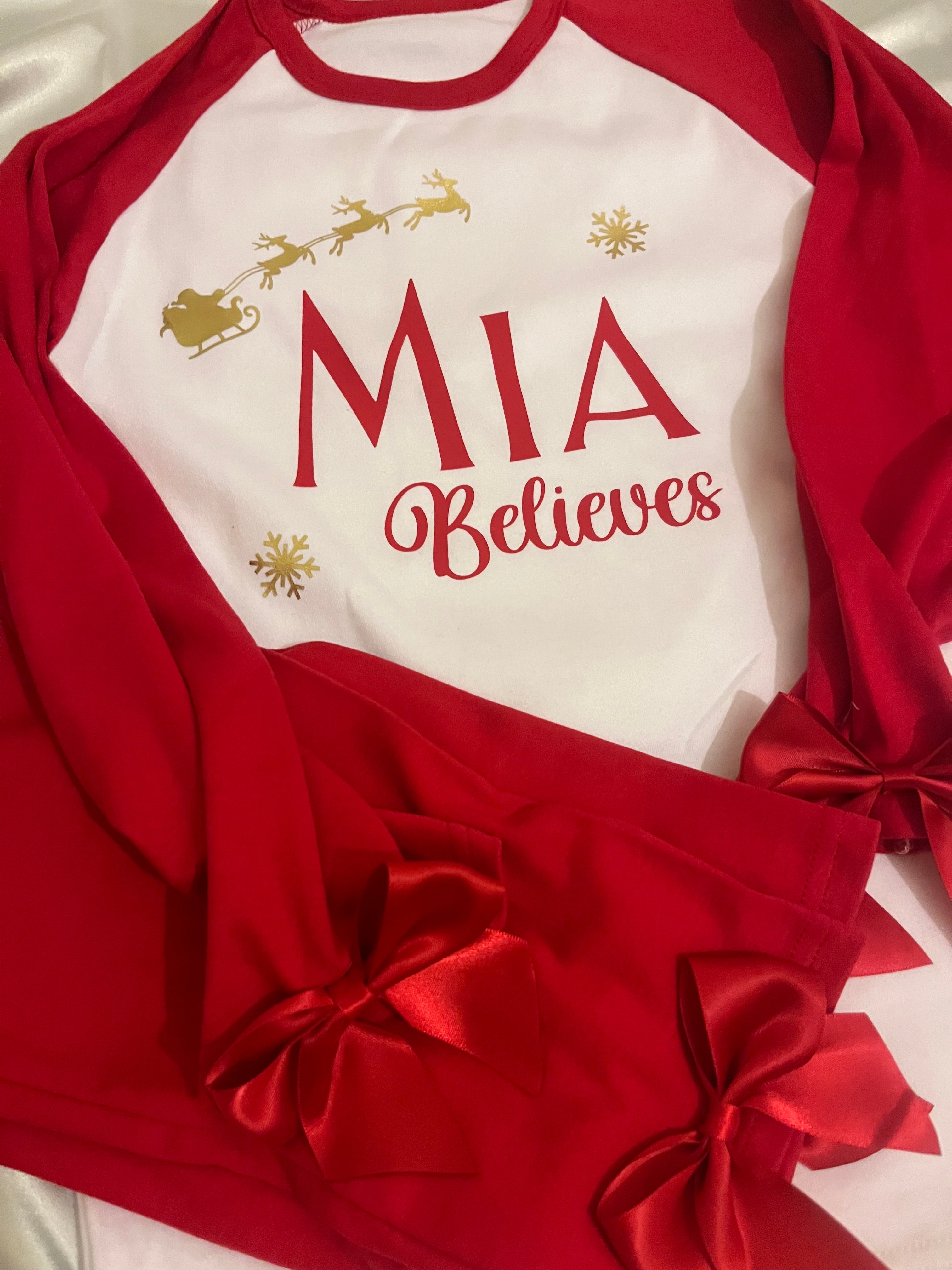 Red Christmas Pyjamas