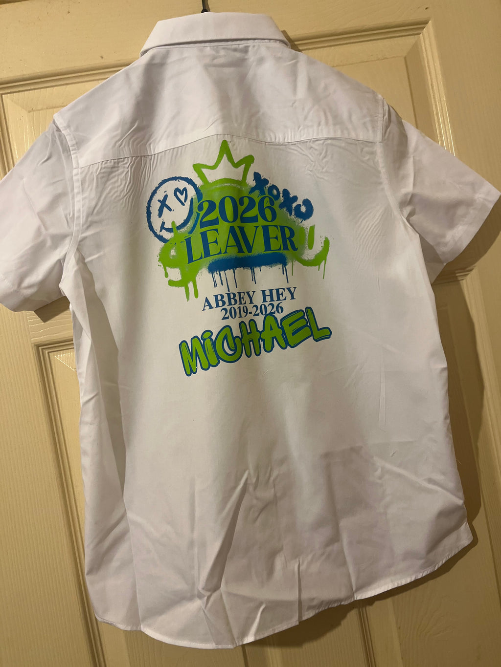 Personalised School Leavers Shirt Celebrate Milestones with Style Customisable Option for Students Transitioning to Next Phase of Journey