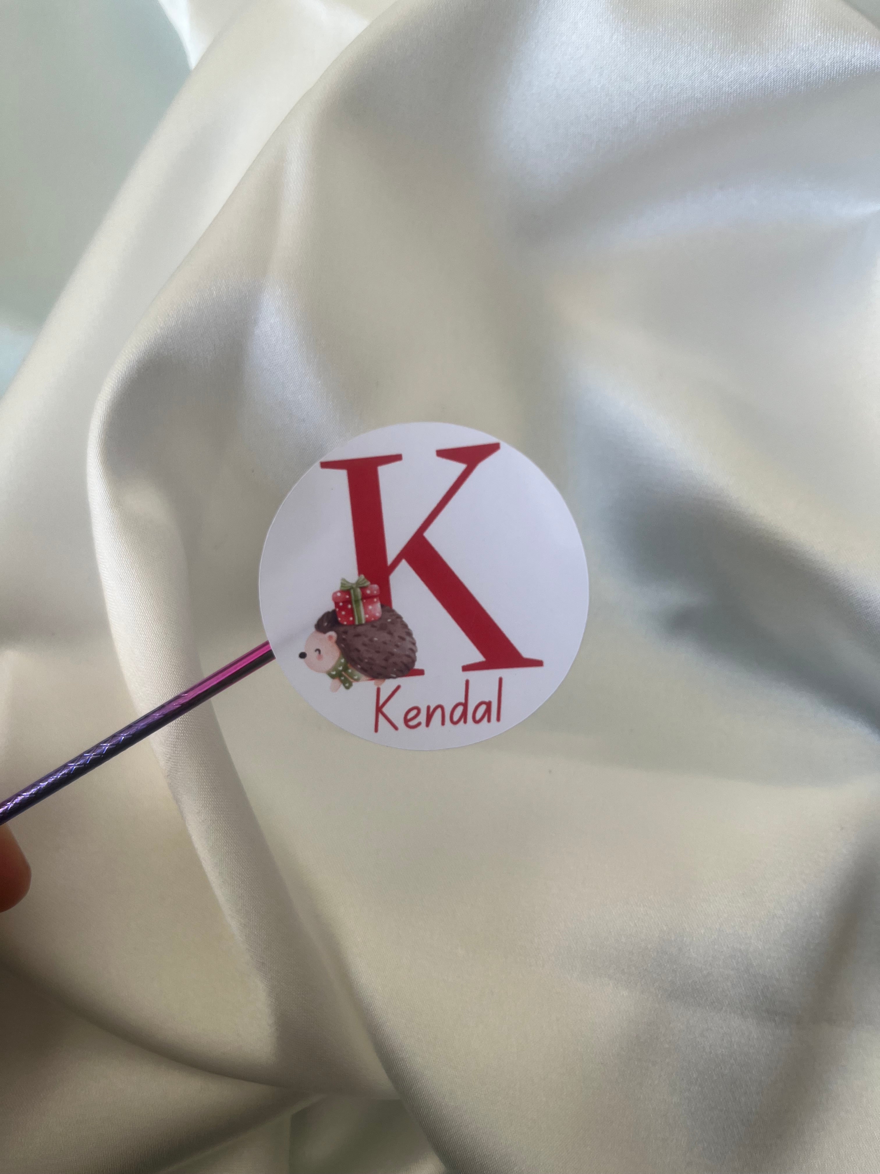 Christmas Personalised Stickers