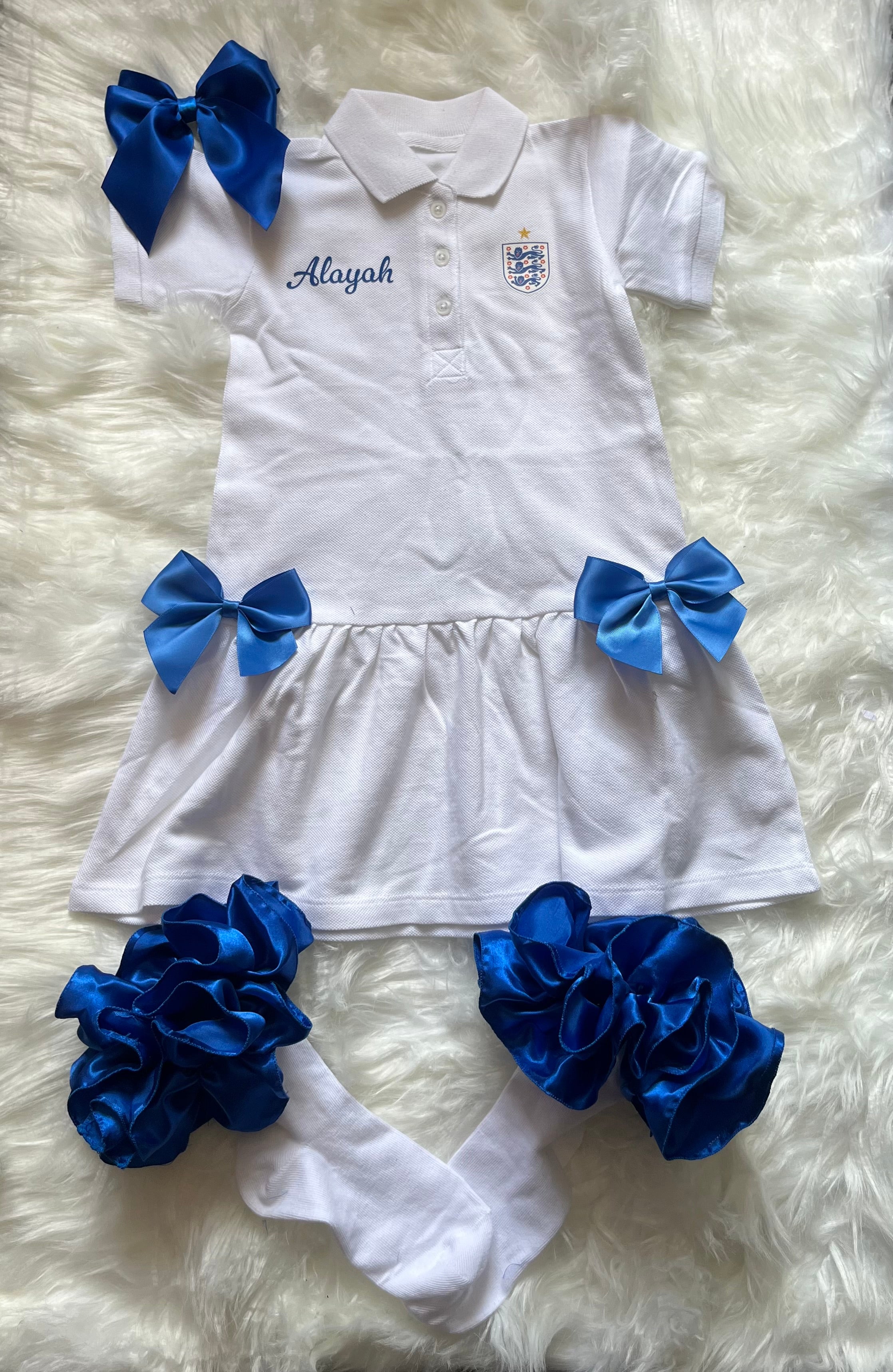Personalised football dress set