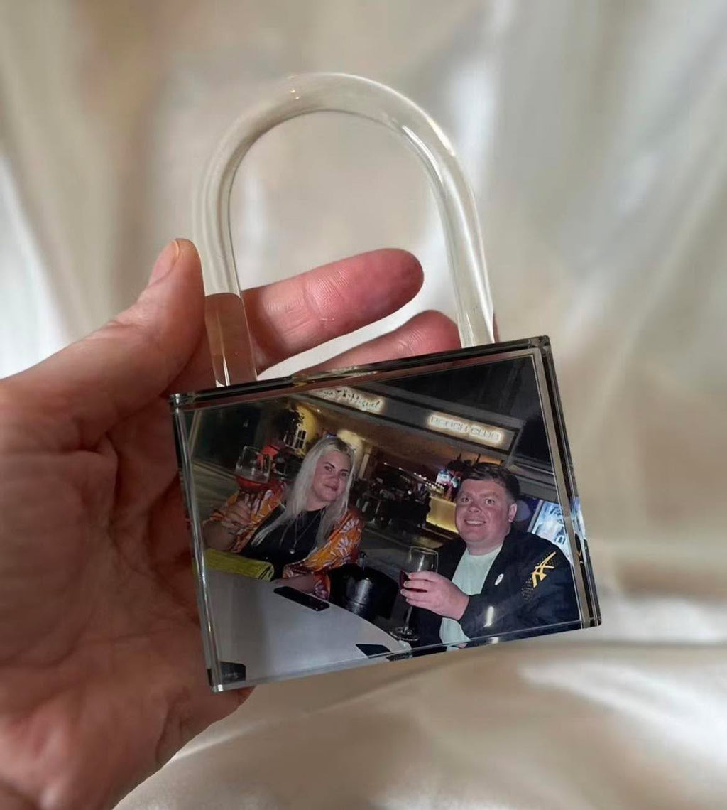 Crystal photo love locks