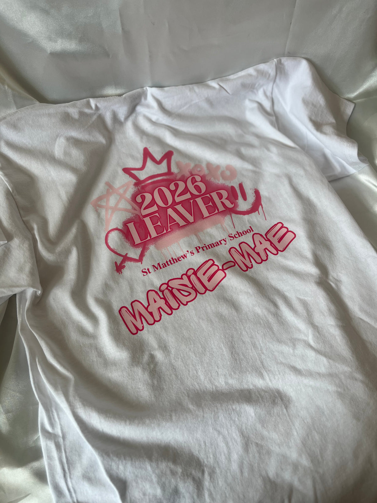 Personalised School Leavers T Shirt Celebrate Milestones with Style Customisable Option for Students Transitioning to Next Phase of Journey (Copy)