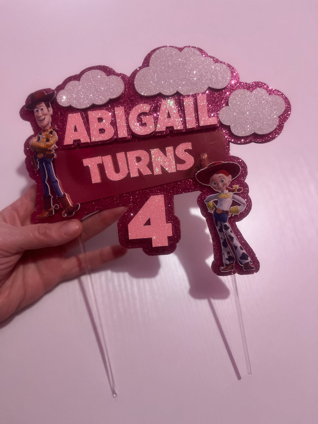 3D cake topper