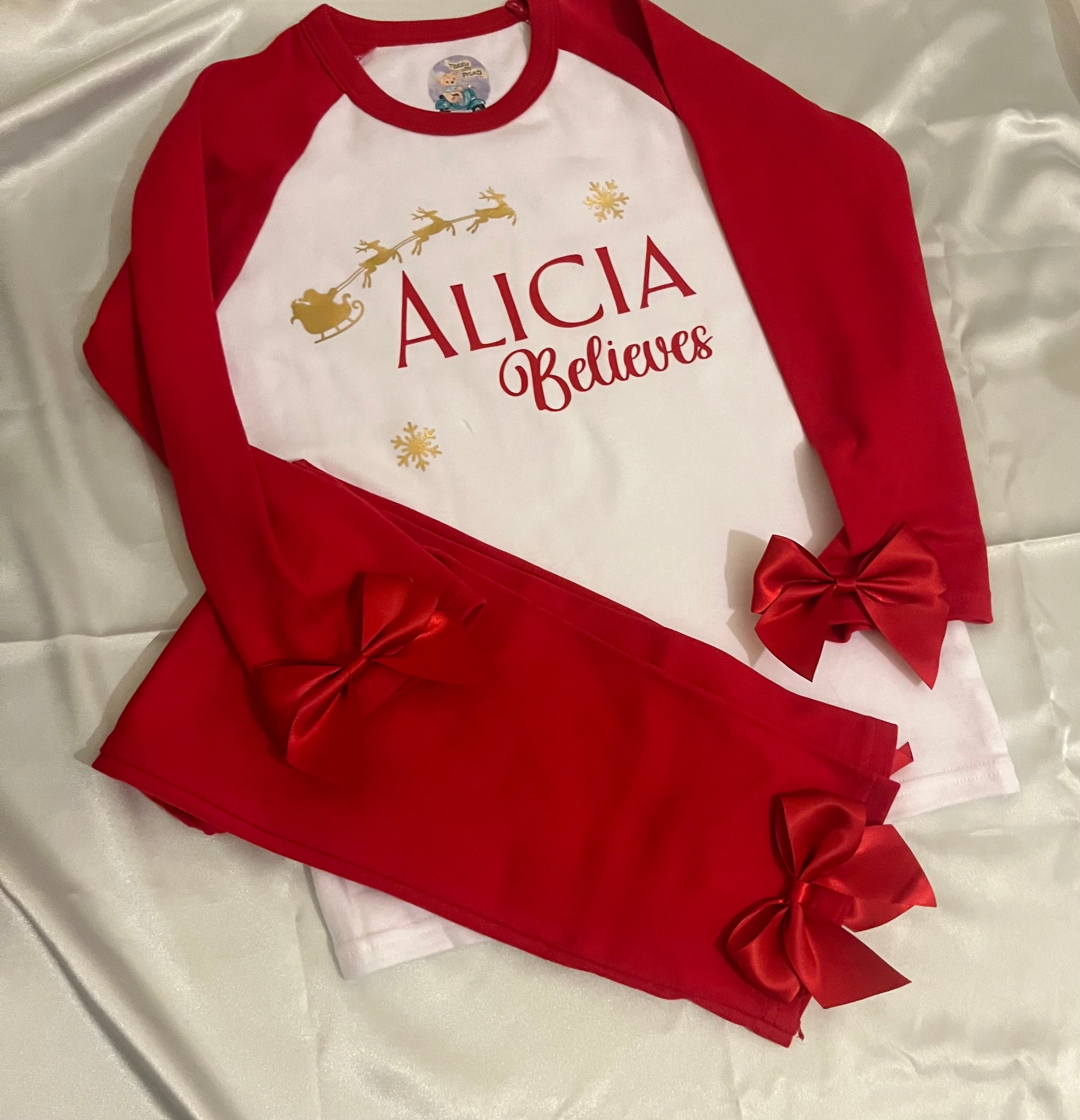 Red Christmas Pyjamas