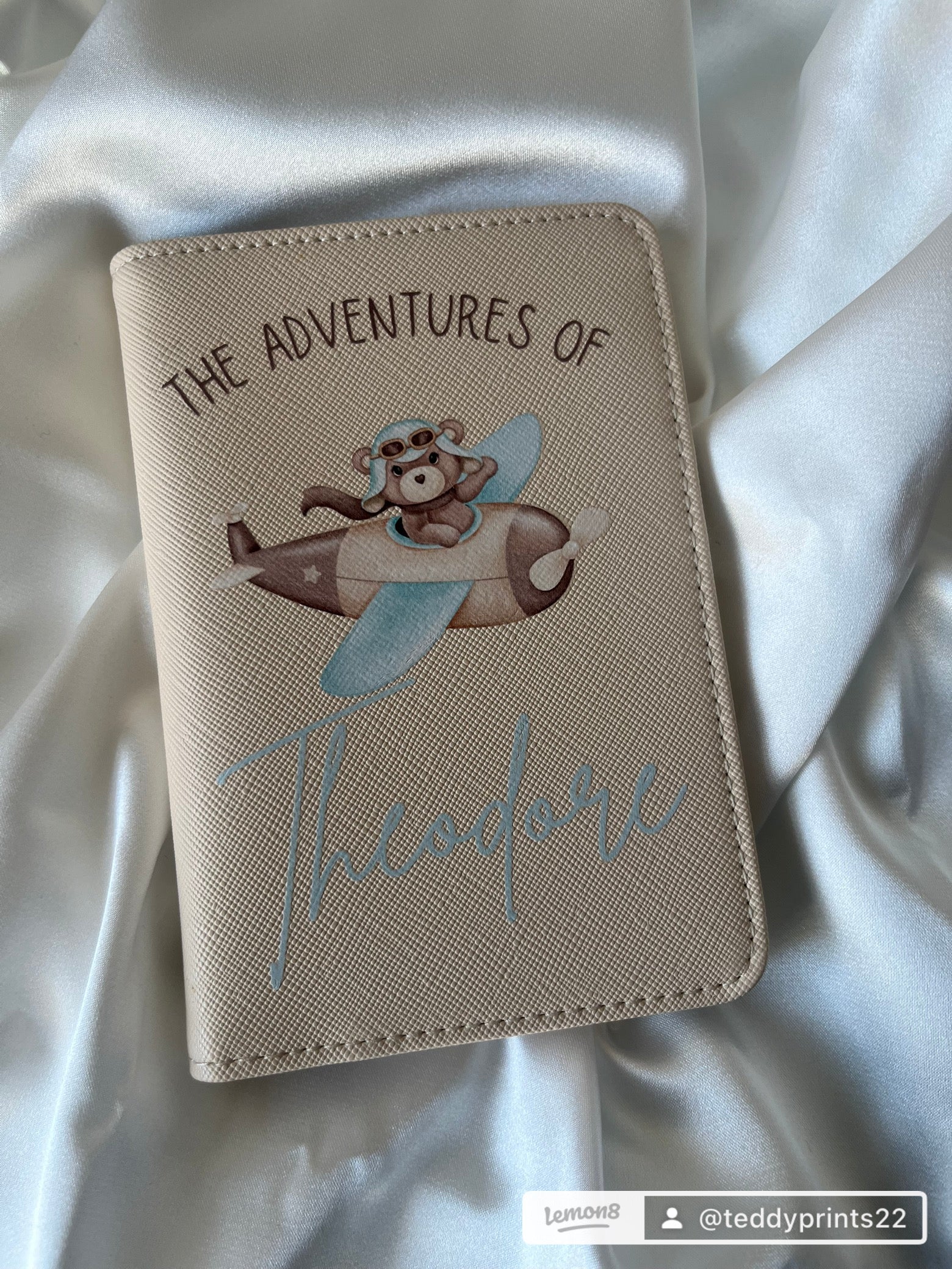 Personalised first passport cover