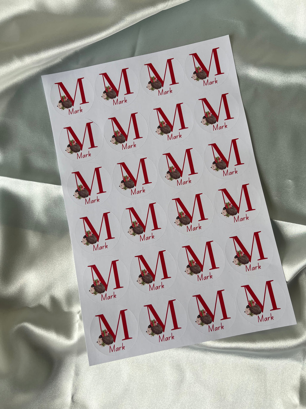 Christmas Personalised Stickers