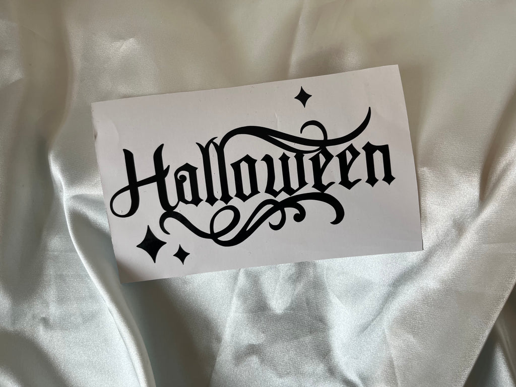 Halloween Storage Box Vinyl - Decorative Storage Solution