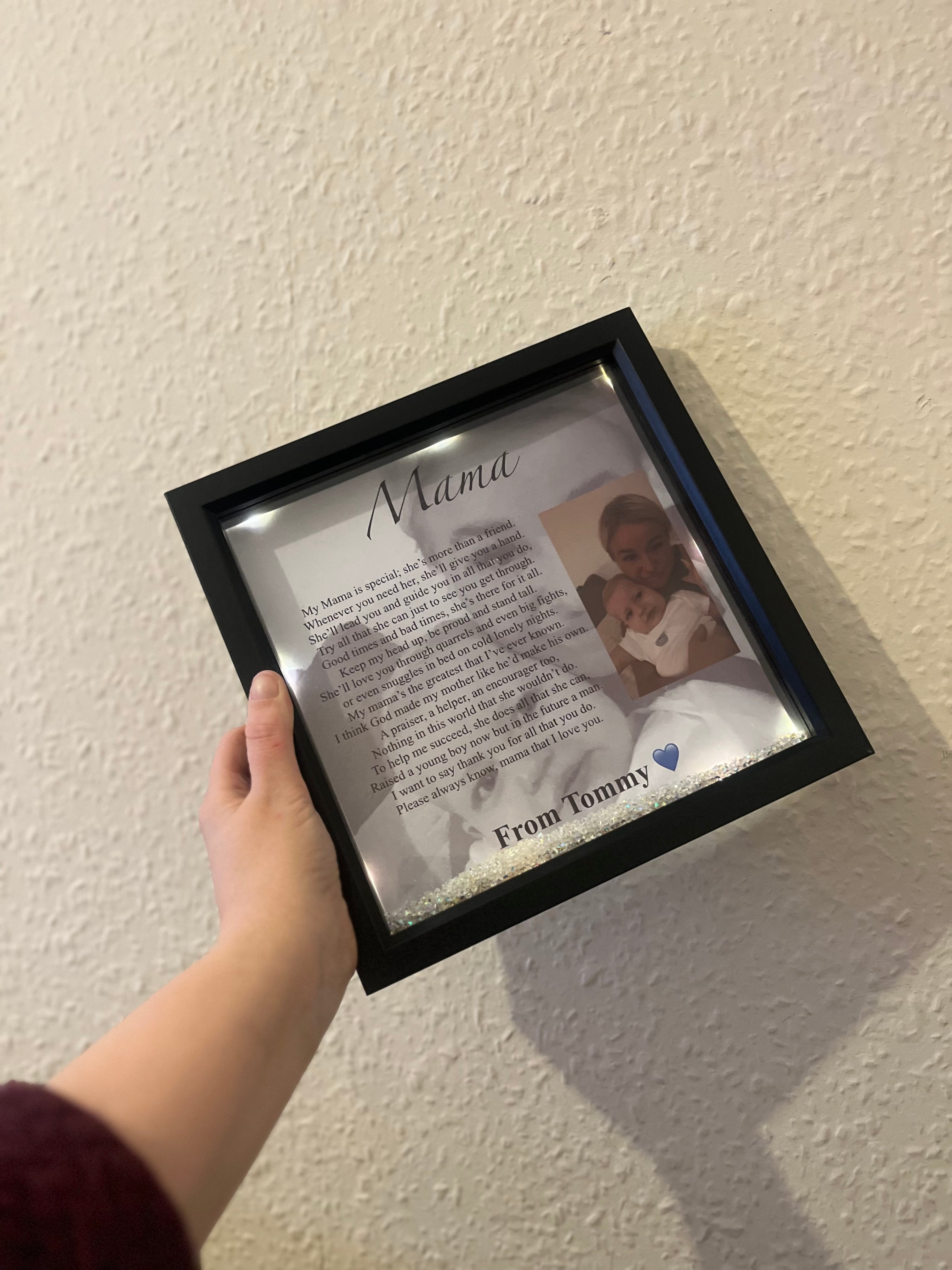 Mothers Day light up frame