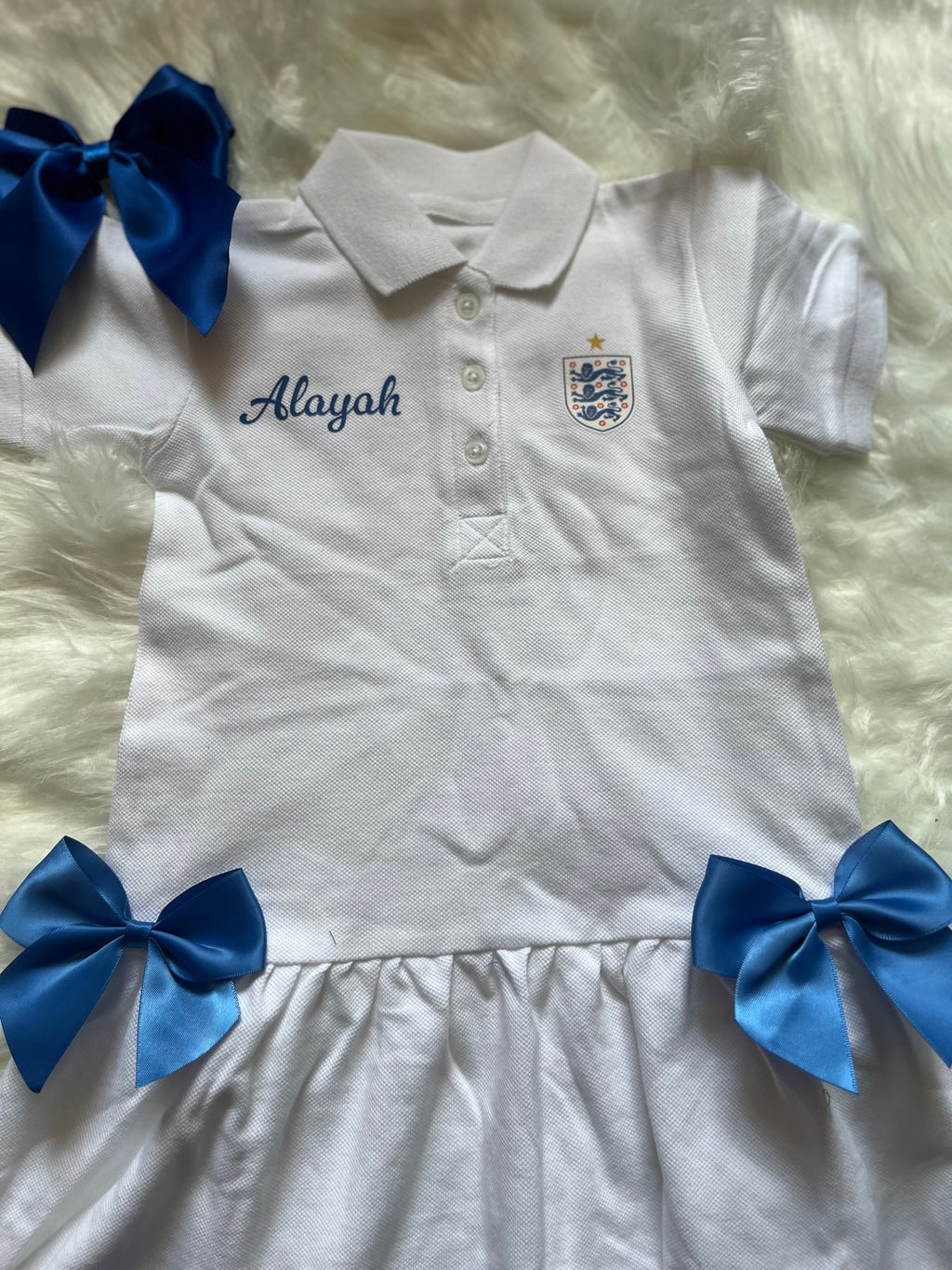 Personalised football dress set