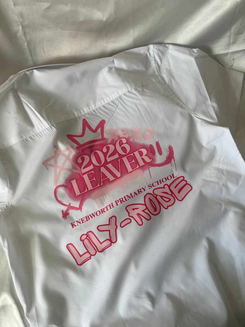 Personalised School Leavers Shirt Celebrate Milestones with Style Customisable Option for Students Transitioning to Next Phase of Journey